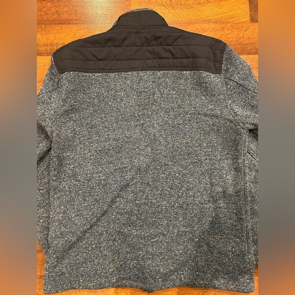 Stoic Full Zip Fleece Jacket Size Medium Blue Outdoor Hiking - Picture 6 of 6